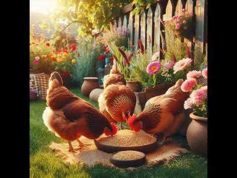 Ba con gà trống tượng trưng cho sự thịnh vượng