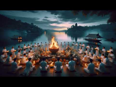 Ảnh minh họa về nghi lễ hỏa táng