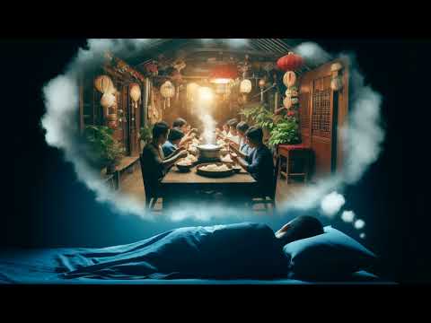 Ảnh minh họa giấc mơ thấy người khác ăn cơm